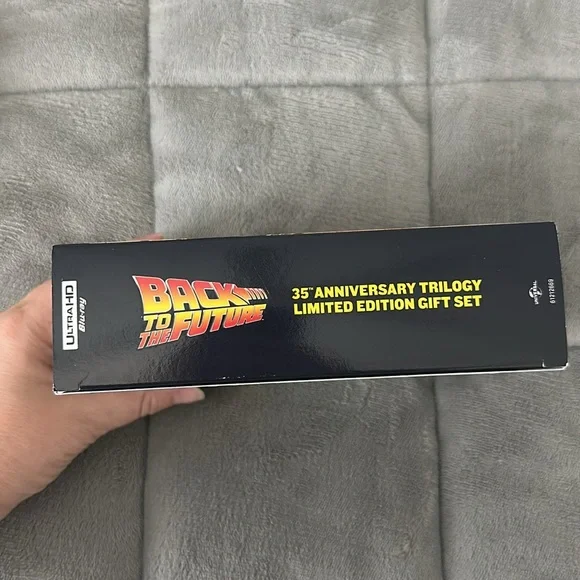 Back to the Future 35th Anniversary Limited Edition Trilogy Steelbook Bluray set